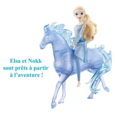 Découvrez le coffret poupée et cheval Disney La Reine des Neiges 2 - Elsa et Nokk