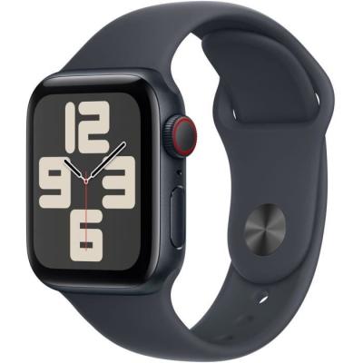 Apple Watch SE GPS + Cellular 40mm Midnight Aluminium - Bracelet Midnight Sport Band