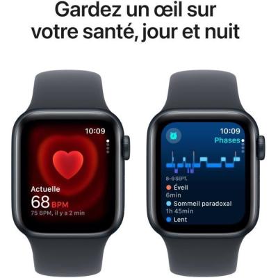 Apple Watch SE GPS + Cellular 40mm Midnight Aluminium - Bracelet Midnight Sport Band
