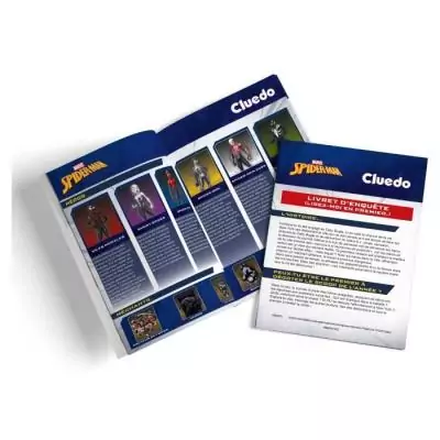 CLUEDO Spider-Man: Jeu de société passionnant - WINNING MOVES