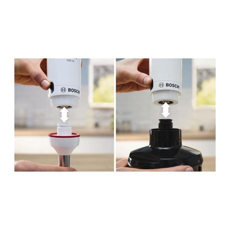 Mixeur plongeant Bosch ErgoMaster MSM4W410 - Puissant moteur 800W