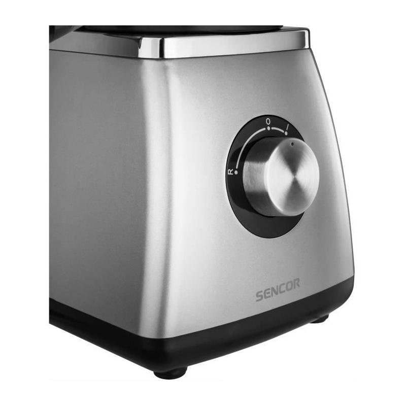Extracteur de jus lent SENCOR SSJ 4070SL - Puissant 400W - Argent