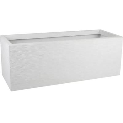 Jardinière Graphit Up Blanc cérusé - 57 L - Fabriqué en France
