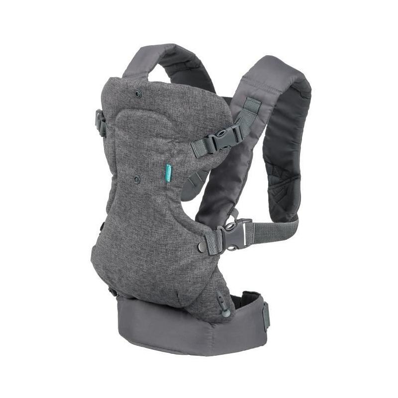 Porte bébé Flip ergonomique 4 en 1 gris - INFANTINO - Pratique et confortable