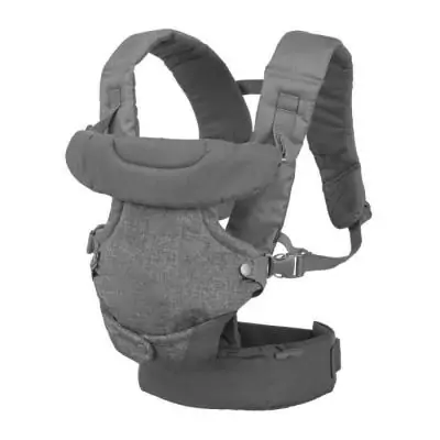 Porte bébé Flip ergonomique 4 en 1 gris - INFANTINO - Pratique et confortable