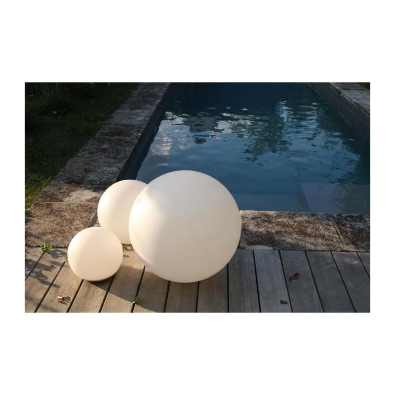 Boule solaire Luna Blanc Ø 56 cm - Décoration lumineuse
