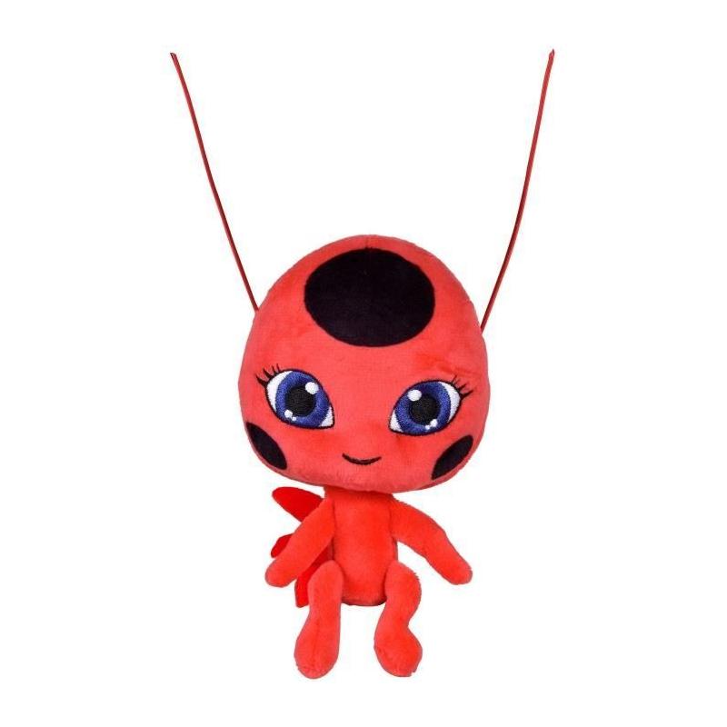 Peluche Tikki - BANDAI Miraculous - Kwami de création - 18x18x10 cm