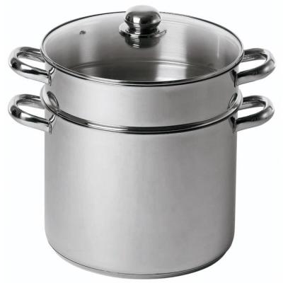 Couscoussier BAUMALU 20 cm Inox droit - Tous feux dont induction