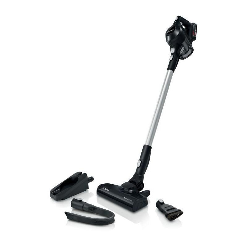 Aspirateur balai Bosch BBS611BSC : Sans fil, 2 vitesses, 30 mn autonomie