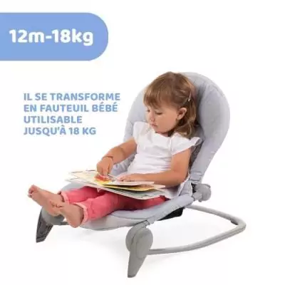 Transat évolutif CHICCO BALLOON DOTS - musical et vibrant