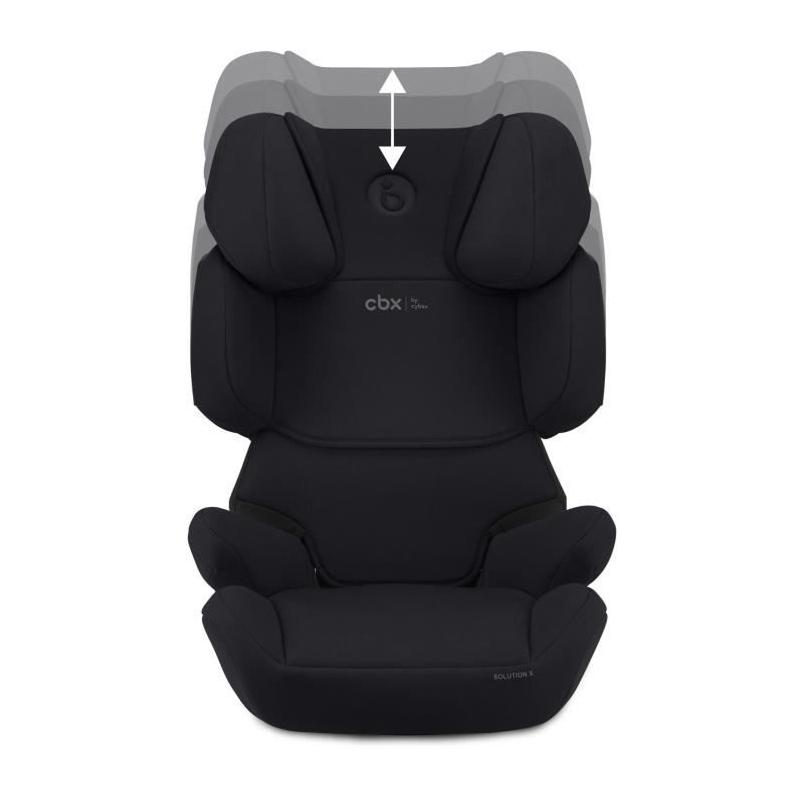 Siège auto CYBEX Solution X i-Fix - 3 à 12 ans - Pure Black
