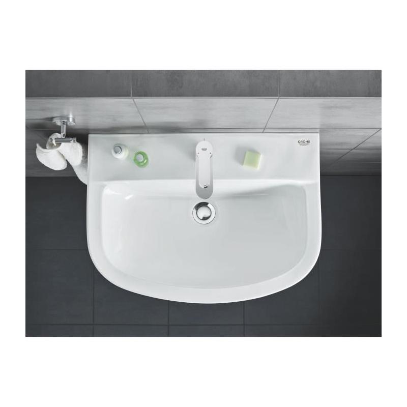 Lavabo suspendu GROHE BAU ceramic – 60x44 cm – Blanc