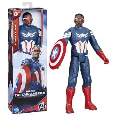 Figurine Captain America 30 cm, Titan Hero Series - Pour les fans de Marvel !