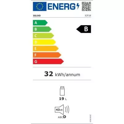 Glaciere éléctrique Igloo 240V Bleu 18L - Compact & Performant