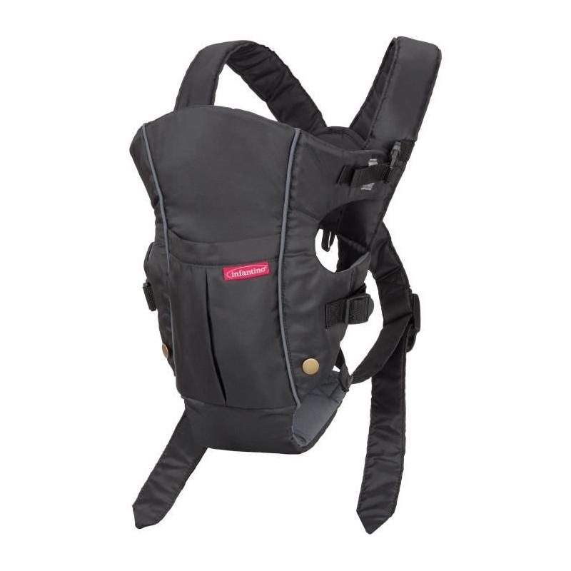 Porte-Bébé INFANTINO - Ergonomique et Stylish - Noir/Bleu