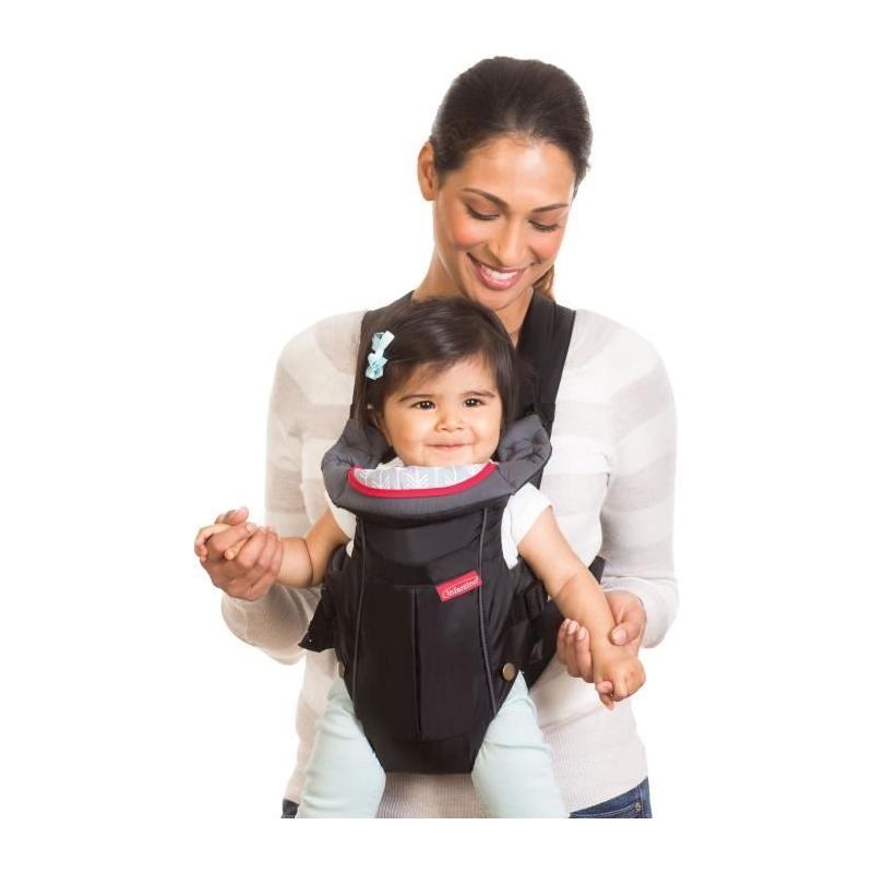 Porte-Bébé INFANTINO - Ergonomique et Stylish - Noir/Bleu
