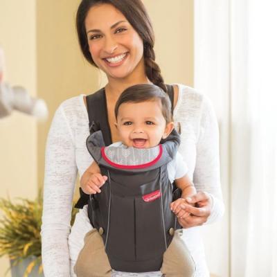 Porte-Bébé INFANTINO - Ergonomique et Stylish - Noir/Bleu