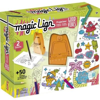 Magic Lign - Projecteur Good vibes - 50 illustrations