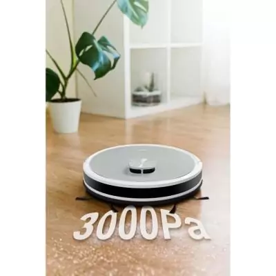 Aspirateur Robot MEDION X21 SW: Puissance 3000 Pa & Navigation Laser