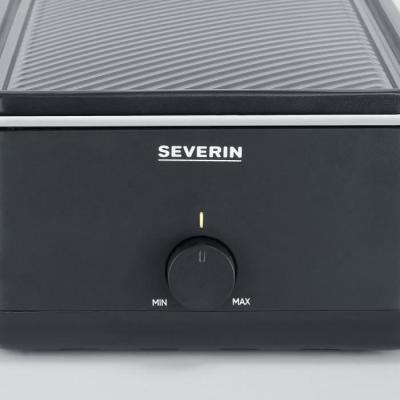 Appareil à raclette SEVERIN - 8 personnes - Plaque céramique 48 x 24 cm - Grill 1300 W