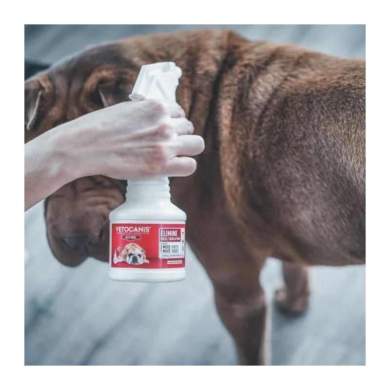 Spray antiparasitaire VETOSOIN au Fipronil - 250 ml