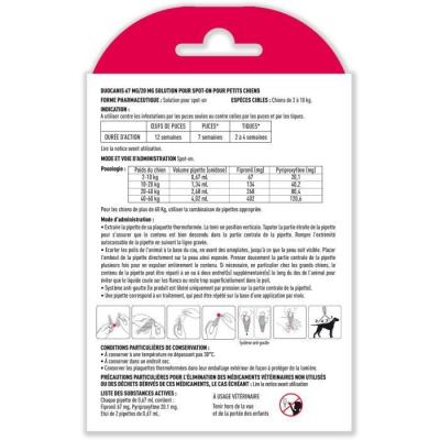 Protégez votre chien avec VETOCANIS Duo Spot on - 2 pipettes