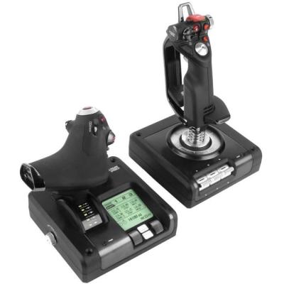 Joystick Logitech X52 Pro Flight Control Panel - Dimensions compactes