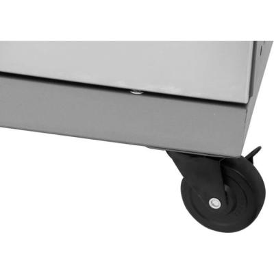 Barbecue à gaz - COOKING BOX - BRISBANE - Inox - 142 X 57 X 112 cm - Gris