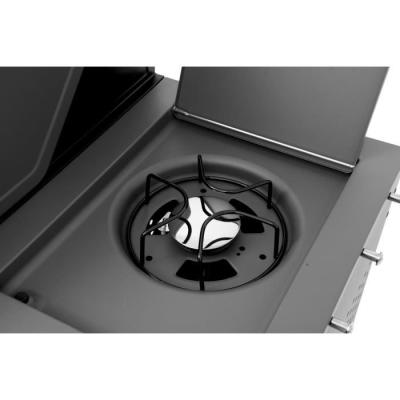 Barbecue à gaz - COOKING BOX - BRISBANE - Inox - 142 X 57 X 112 cm - Gris