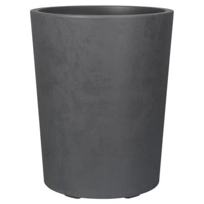 Pot de fleur Vase - DEROMA - Millennium R - Anthracite - 53 cm - Réservoir d'eau