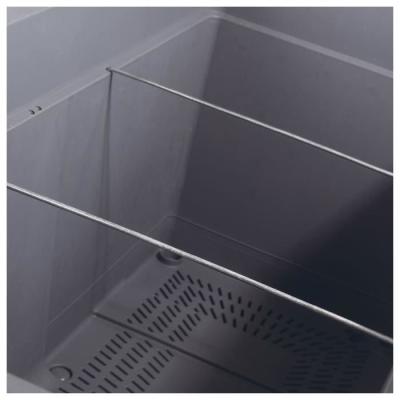Jardinière Muret DEROMA Cosmo Anthracite - Réserve d'eau - Roulettes