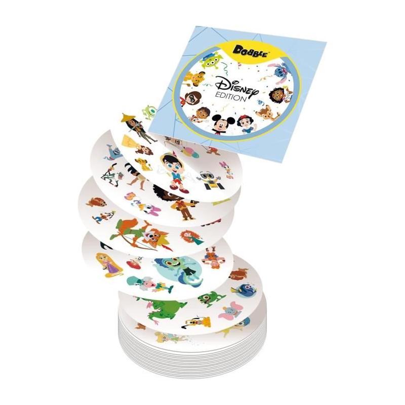 Dobble : Disney - Jeu d'apprentissage compact