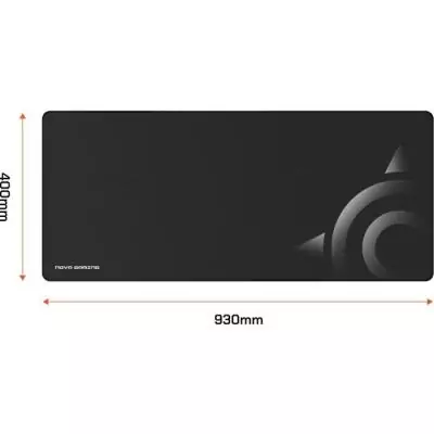 Tapis de souris XL - NOVA GAMING - Apollon - Noir Tapis de souris XL - NOVA GAMING - Apollon - Noir