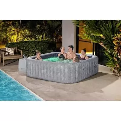 Spa gonflable BESTWAY - Lay-Z-Spa San Francisco Hydrojet Pro - 5/7 places