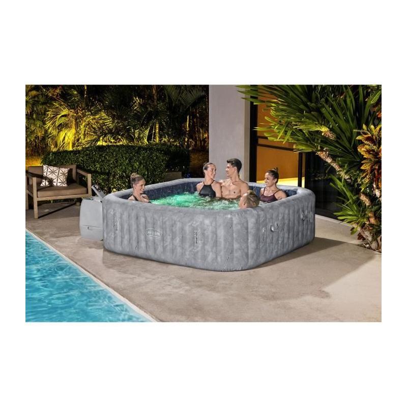 Spa gonflable BESTWAY - Lay-Z-Spa San Francisco Hydrojet Pro - 5/7 places