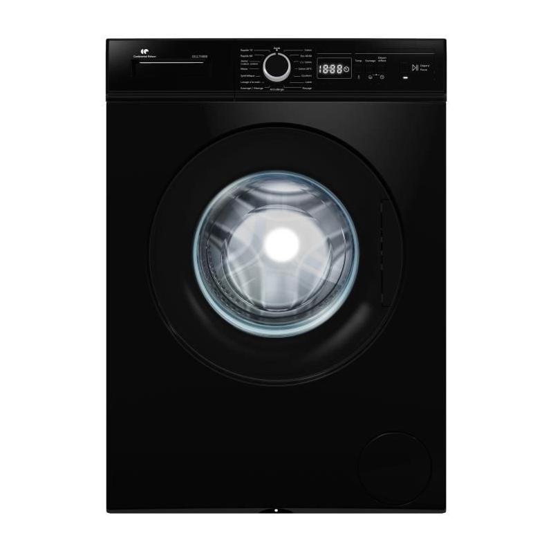 Lave-linge hublot CE CELL7140IB - 7kg - Classe A - Noir mat