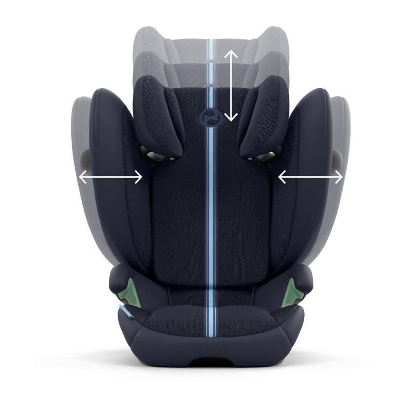 Siège auto CYBEX Solution G2 i-Fix Plus Ocean Blue - Compact et pratique