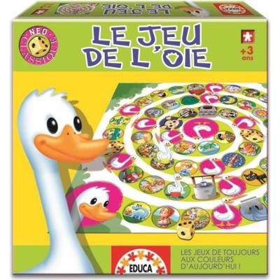 Jeu de l'oie EDUCA Neo Classique - Design frais et dynamique