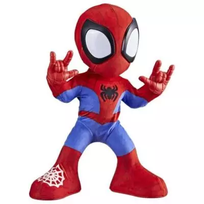 Spidey danse et rampe, peluche interactive avec musique et sons