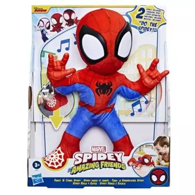Spidey danse et rampe, peluche interactive avec musique et sons