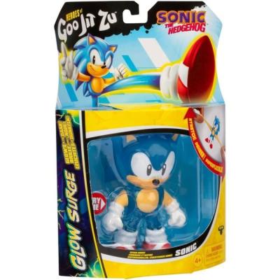 Figurine lumineuse Sonic Glow Surge 13cm - Héros Goo Jit Zu - Extensible