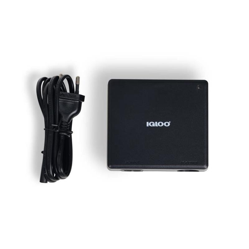 Adaptateur glacière IGLOO 230 V - 12 V - Compact