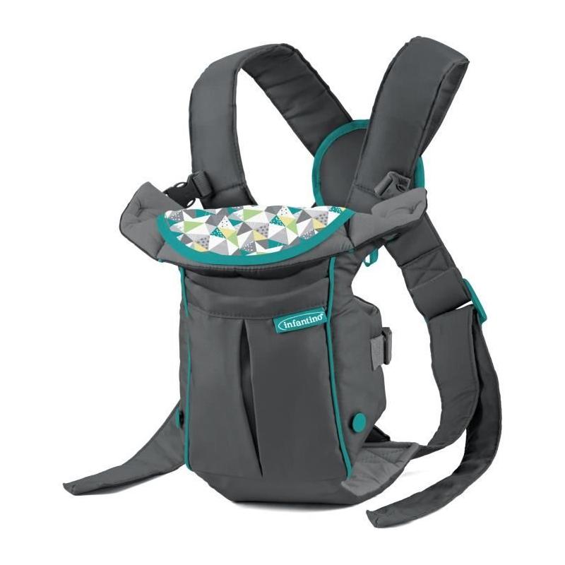 Porte-bébé INFANTINO SWIFT™ gris - Confort compact pour bébé