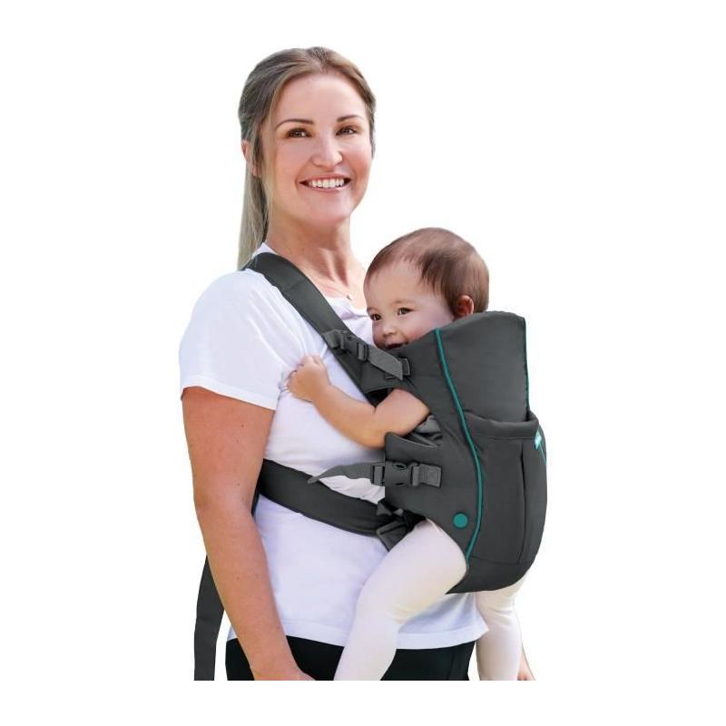 Porte-bébé INFANTINO SWIFT™ gris - Confort compact pour bébé