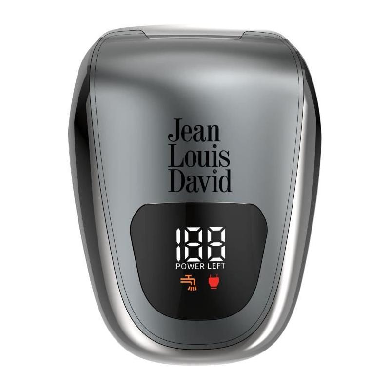 Tondeuse cheveux Jean Louis David - 6 têtes rotatives - Gris