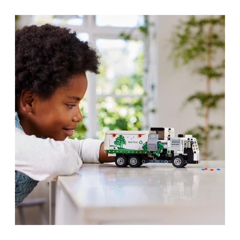 LEGO 42167 Technic Mack LR Camion Poubelle Électrique
