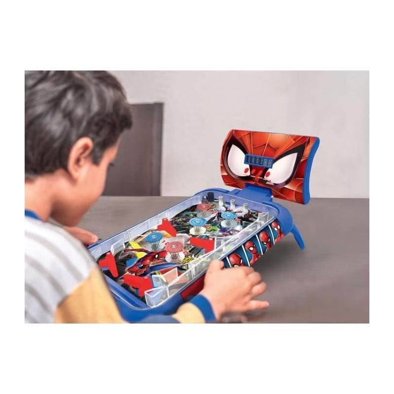 Flipper Électronique Spider-Man - Effets lumineux et sonores | LEXIBOOK