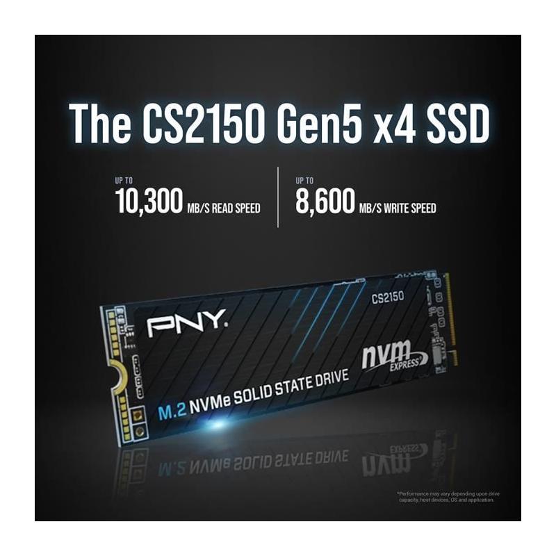 PNY CS2150 2TB SSD Interne M.2 - 2 To