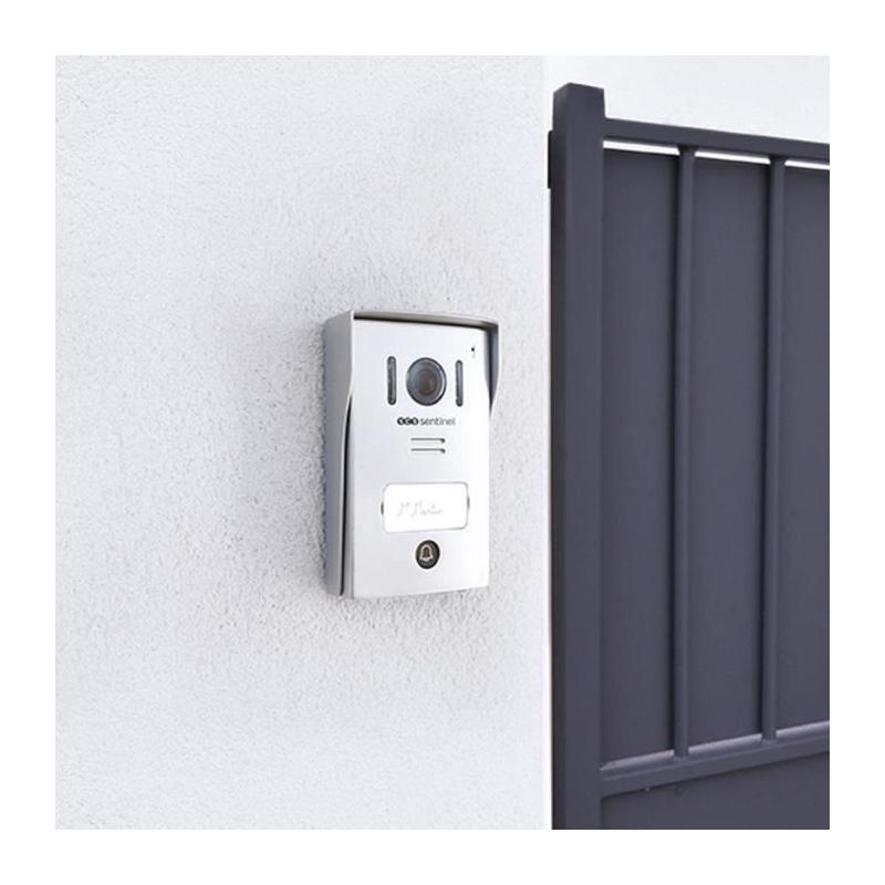 Interphone vidéo filaire - VisioKit 7 Blanc - SCS SENTINEL