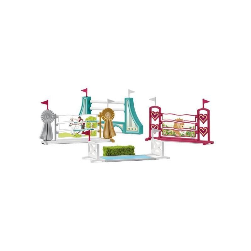 Accessoires Schleich 42612 Horse Club pour obstacles - 5 ans et plus